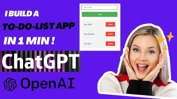 Create Your To Do List in Just One Minute with ChatGPT #chatgpt #chatgpt3 #openai