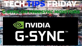 How to Enable Nvidia G-SYNC on FreeSync Monitors (Alienware Aurora R7 i7 8700, GTX 1070)