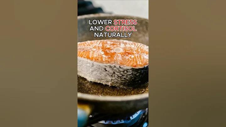 How To Lower Cortisol NATURALLY! 📉| Top 5 Foods To Lower Cortisol Levels #cortisol #stress #health