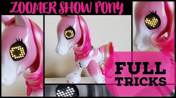 Zoomer Show Robot Pony Full Tricks Showcase