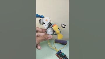 RANGKAIAN GENERATOR LISTRIK MINI PROTOTYPE MENGGUNAKAN LED HPL WARNA HIJAU DAN DIMMER MONTOR DC