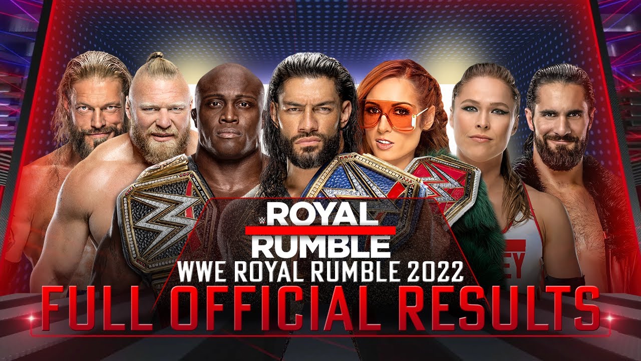 Full WWE Royal Rumble 2022 Results