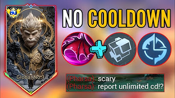 WHEN GLOBAL SUN ABUSE THIS NEW COOLDOWN EMBLEM AND BUILD IN SOLO!! (please try) | SUN MOBILE LEGENDS