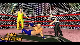 Cage Wrestling 2k18-Steel Revolution Wresting Game screenshot 1
