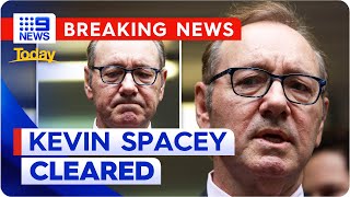 Kevin Spacey cleared of all sexual assault charges | 9 News Australia