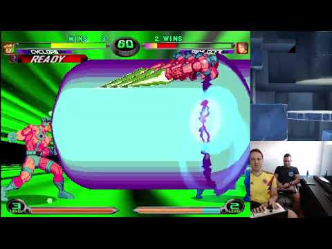 MvC2: Josh 360 - Sent/Cyke Bubble Drones MOB Chip Setup + Bait to Reverse SOB Wins Match .:7.20.25:.