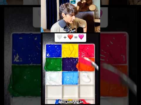 Mixing every colour!