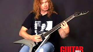 Dave Mustaine Giving Lessons Of Symphony Of Destruction