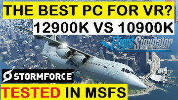 MSFS | 10900K, RTX 3090 vs 12900K, 3090TI VR COMPARISON TEST! | HP REVERB G2 STORMFORCE PC