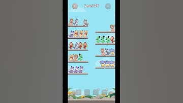 Animal Sort Puzzle - Pet Sort Level 25