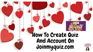 How to create a Quiz or an Account on Joinmyquiz.com | Knowledge | @shreyascreativity1109