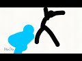 Black flash but stickman#flipaclip #stickman #jujutsukaisen #gojo #sukuna