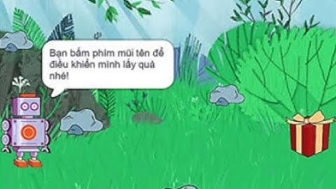 Lập trình Scratch: Game Robot lấy quà