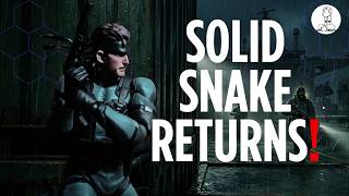 THE DEFINITIVE SOLID SNAKE? Figma Solid Snake MGS2 Updated Edition Unboxing & Review!