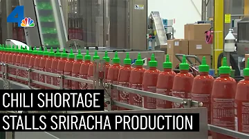 Sriracha Factory in Irwindale Still Feels Effects of the Chili Shortage | NBCLA