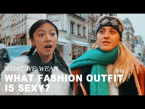 Parisians tell you what they find sexy in fashion ft Charlotte de Turckheim -- WHAT WE WEAR #4