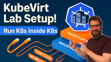 Kubeception with KubeVirt! - Run Kubernetes inside another Kubernetes