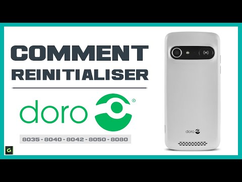 Comment Réinitialiser / Hard Reset Doro 8040 | 8050 | 8080 | 8035 | 8042