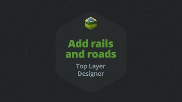 How to add rails and roads on the 3D Map - Photoshop Plugin