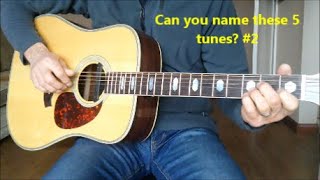 Can you name these 5 tunes #2