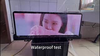 Car Top Led Screen - Waterproof Test Pixelpulse