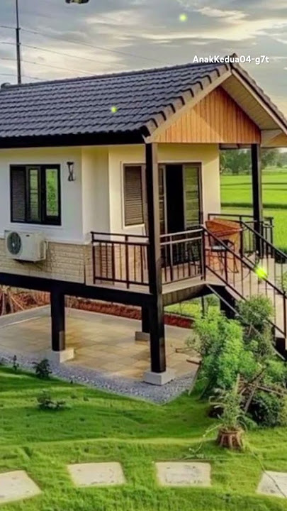 Inspirasi rumah kecil minimalis lucu dan sederhana #terasrumah #inspirasidesainrumah #rumahkayu