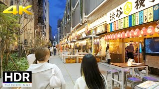 【4K HDR】Tokyo Evening Walk - Omotesando, Shibuya