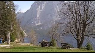 The Alps in March: 8 km in 3 hours around Altaussee lake, Tressenwand mountain starring/ Austria