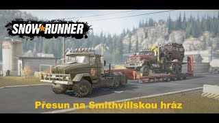 SnowRunner - Přesun na Smithvillskou hráz