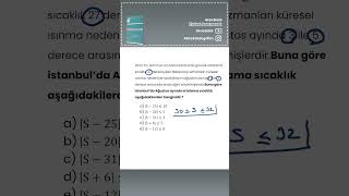 Basit Eşitsizlikler Matematik Soru Çözümü Tyt-Dgs-Kpss-Ales
