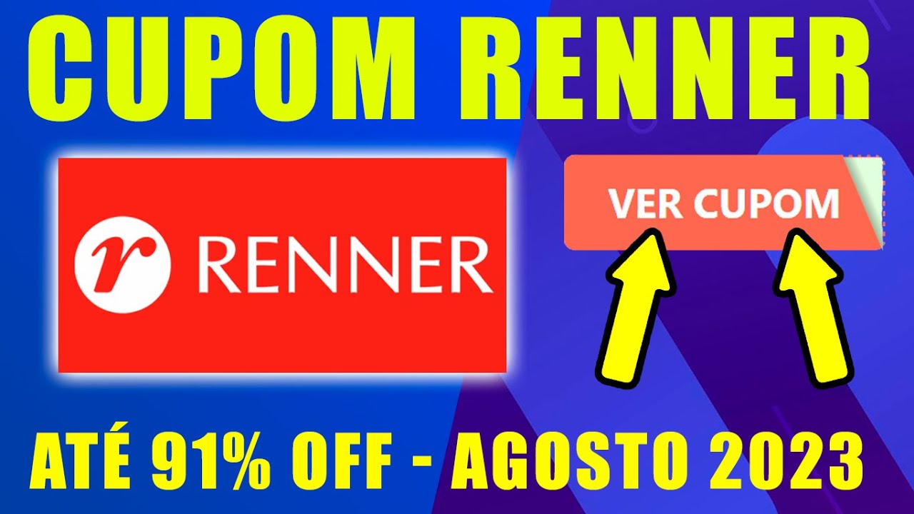 Cupom Renner  Até 90% OFF - Dezembro 2023