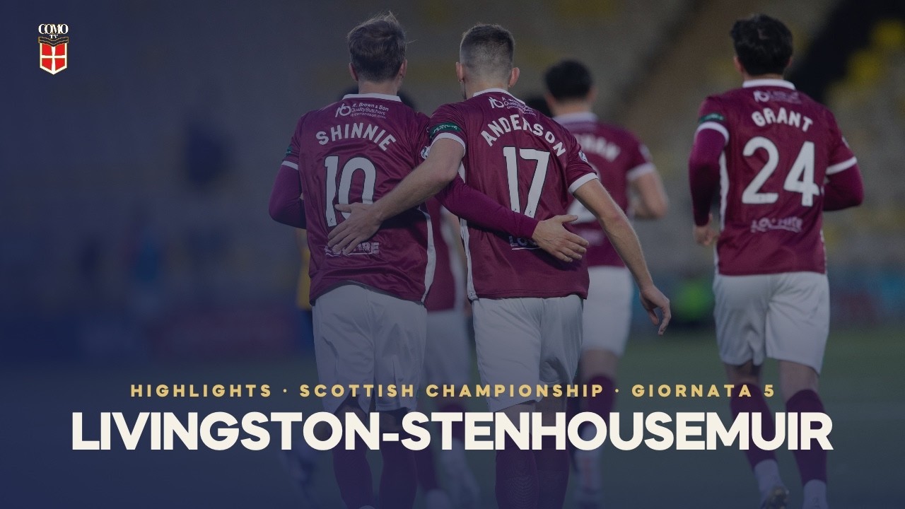 La CAPOLISTA non sbaglia! | LIVINGSTON - STENHOUSEMUIR 0-1 | SCOTTISH CHAMPIONSHIP | COMO TV