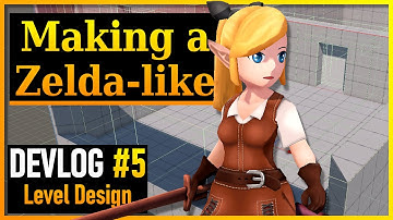Introducing Dungeon Level Design to my Zelda-like Game | Devlog 5