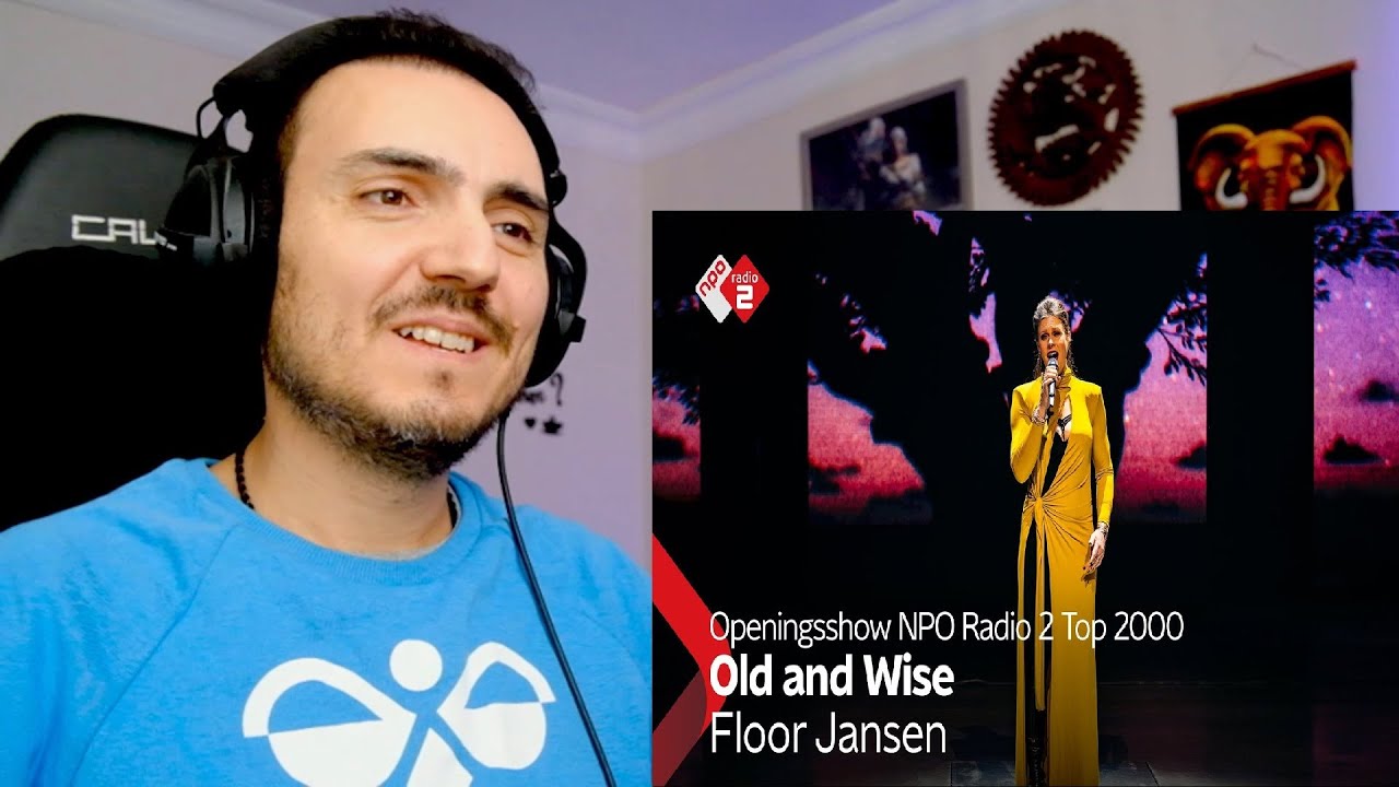 Флор Янсен — кавер на песню «Old and Wise» от The Alan Parsons Project | Реакция NPO Radio 2