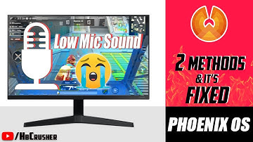 How to increase Mic sound in Phoenix OS in 2 Mins | माइक के कम आवाज़ को  Phoenix OS में कैसे बढ़ाये |