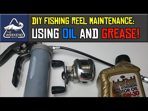 How to Properly Lubricate a Fishing Reel with Oil and Grease 