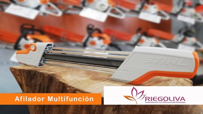 Afila FÁCIL y RÁPIDO con el PORTAILIMAS STIHL 2 en 1 - Guía Completa 