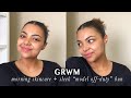 GRWM: Morning Skincare + Sleek &quot;Model Off-Duty&quot; Bun