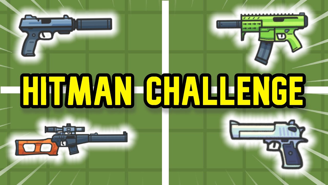 Zombsroyale but HITMAN WEAPONS ONLY