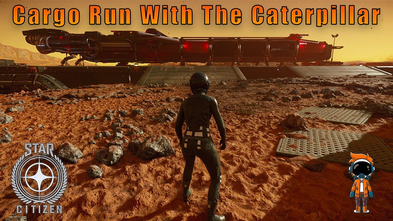 Making Money with Cargo in the Caterpillar - Star Citizen - YouTube
