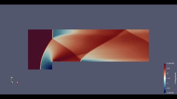 Shock Wave - rhoCentralFoam Tutorial OpenFOAM | English