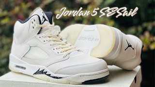 Upcoming Jordan’s! Jordan 5 SE Sail quality check unboxing review w/on foot AceShoe !