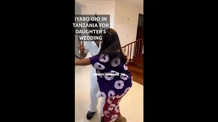 Actress Iyabo Ojo in Tanzania for Daughter, Priscilla Ojo's wedding