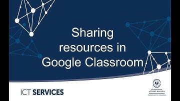 Google Classroom - Sharing resources in Google Classroom