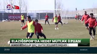 Elaziğspor, Arnavutköy Beledi̇yesi̇ Maçina Mutlak 3 Puan Parolasi İle Çikacak