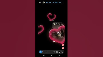 Instagram chat tricks💜 Instagram beautiful chat trick / Instagram tricks 2025 hearts in inasta chat