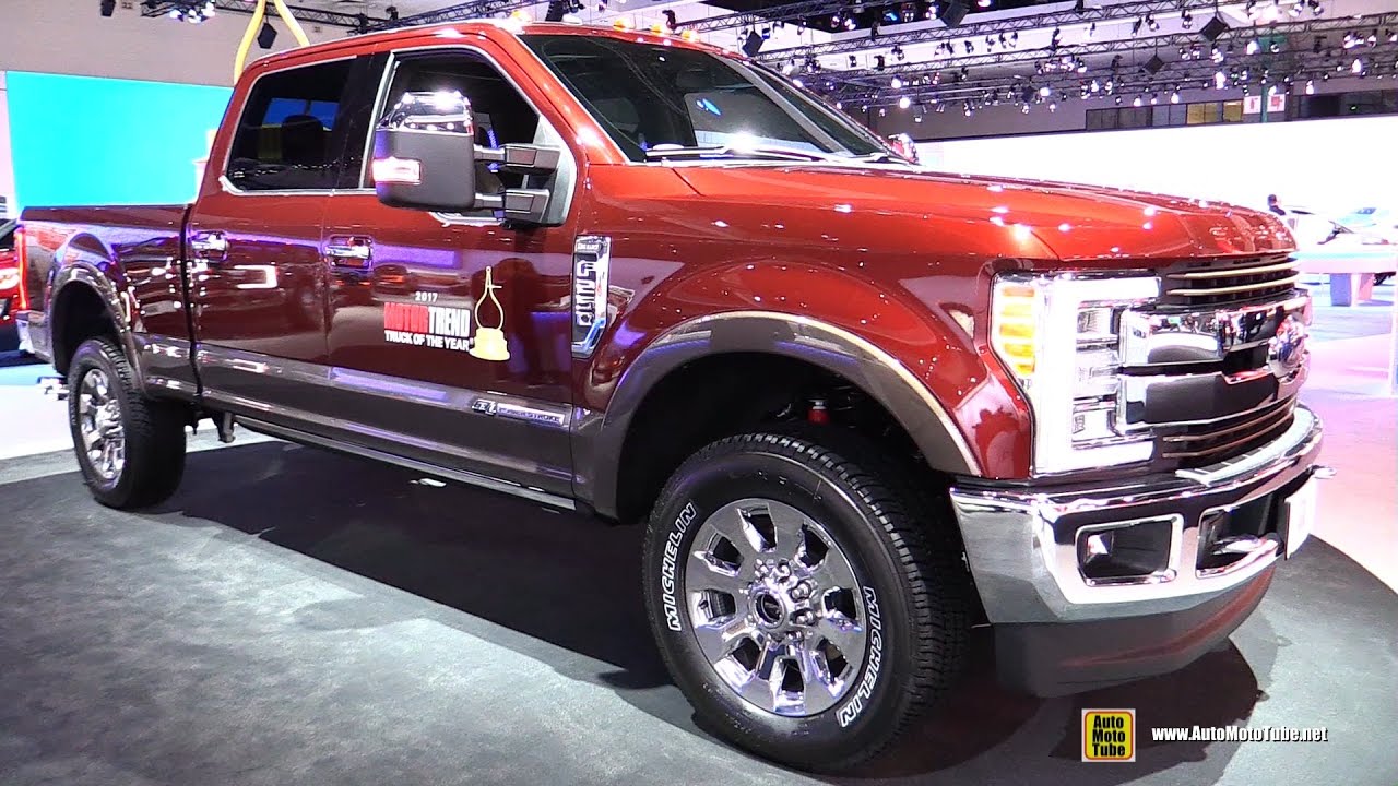 2017 Ford F250 Super Duty King Ranch Exterior And Interior Walkaround 2016 La Auto Show