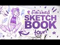 Finished sketchbook tour 25  sketches of sketchy proportions