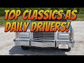 Top 5 cheap classic cars  vintage vehicles as daily drivers