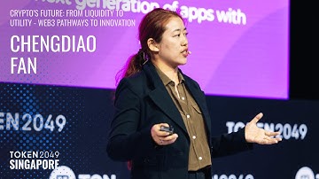 Chengdiao Fan - Crypto’s Future: From Liquidity to Utility - TOKEN2049 Singapore 2025
